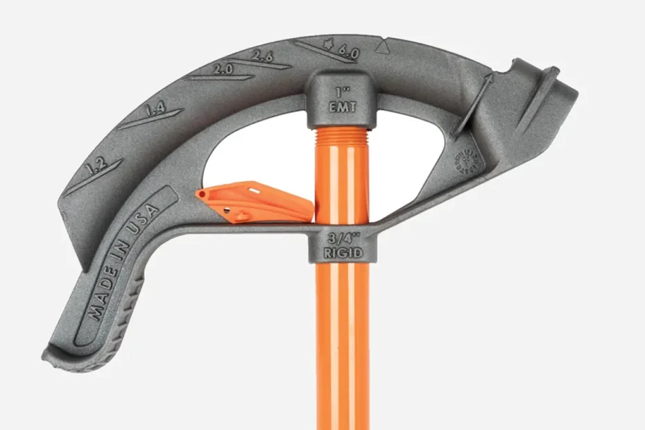 Klein Tools 51605 Iron Conduit Bender EMT and Angle Setter