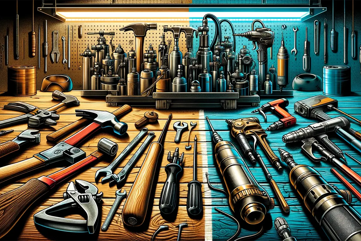 Hand Tools Vs Air Tools Which Is Best For Woodworking Tools Trove