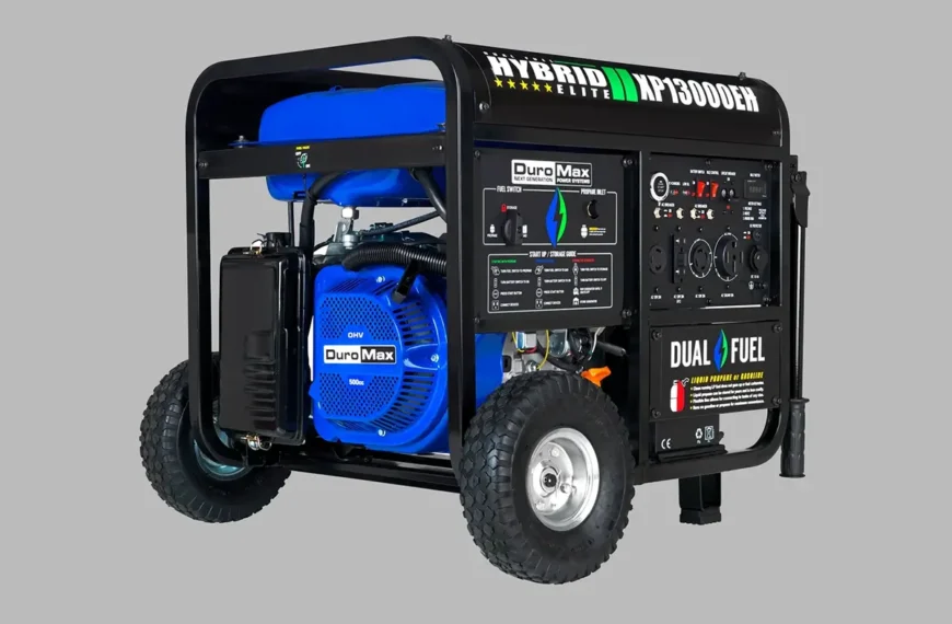 DuroMax XP13000EH Dual Fuel Portable Generator