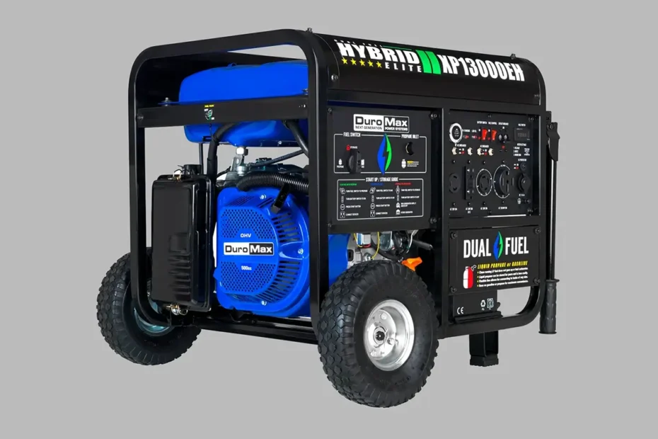 DuroMax XP13000EH Dual Fuel Portable Generator