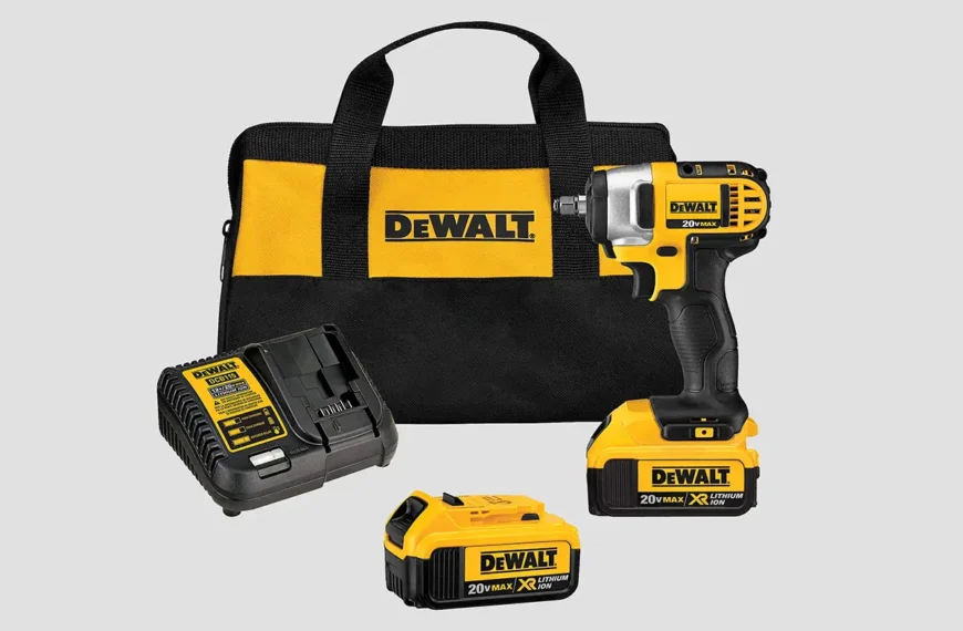 DEWALT 20V MAX Cordless Impact Wrench Kit