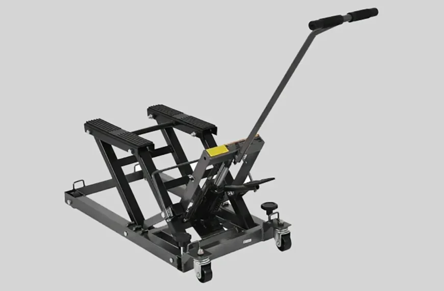 Goplus Motorcycle ATV Hydraulic Scissor Lift Jack Stand