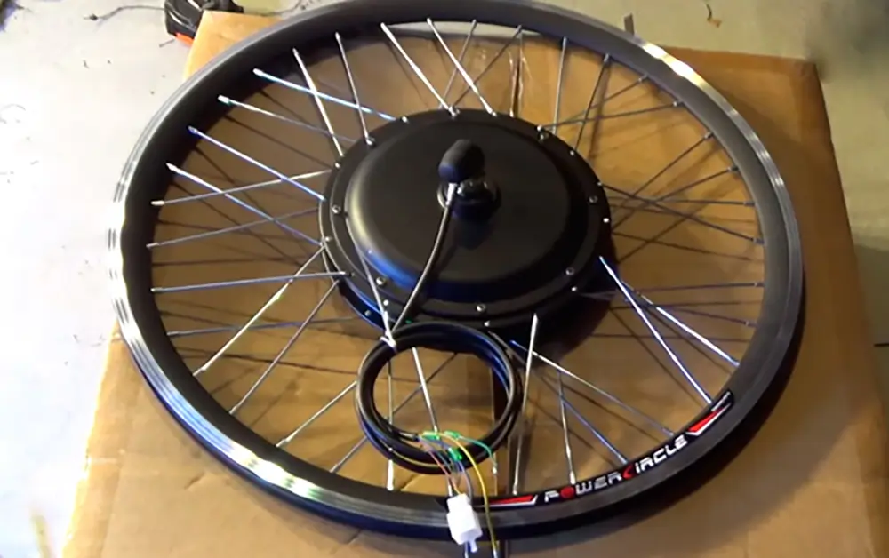 AW Electric Front Wheel E-Bike Conversion Kit 3