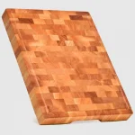 SHUMARU Mahogany End-Grain Wood Cutting Board