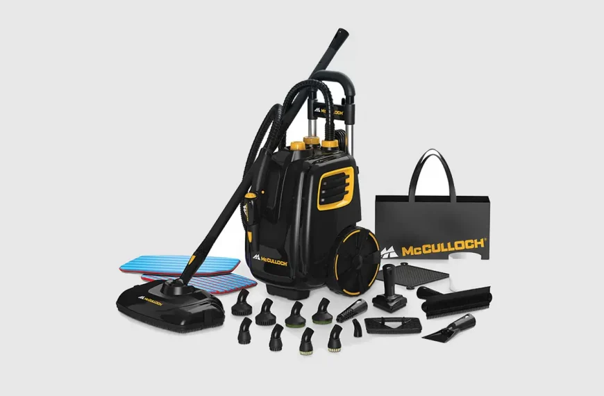 McCulloch MC1385 Deluxe Canister Steam Cleaner